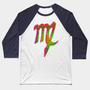 Virgo Psychedelic Baseball T-Shirt